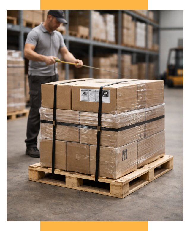 Упаковка и паллетирование грузов от 3645 р. | СетСервис-Лсс