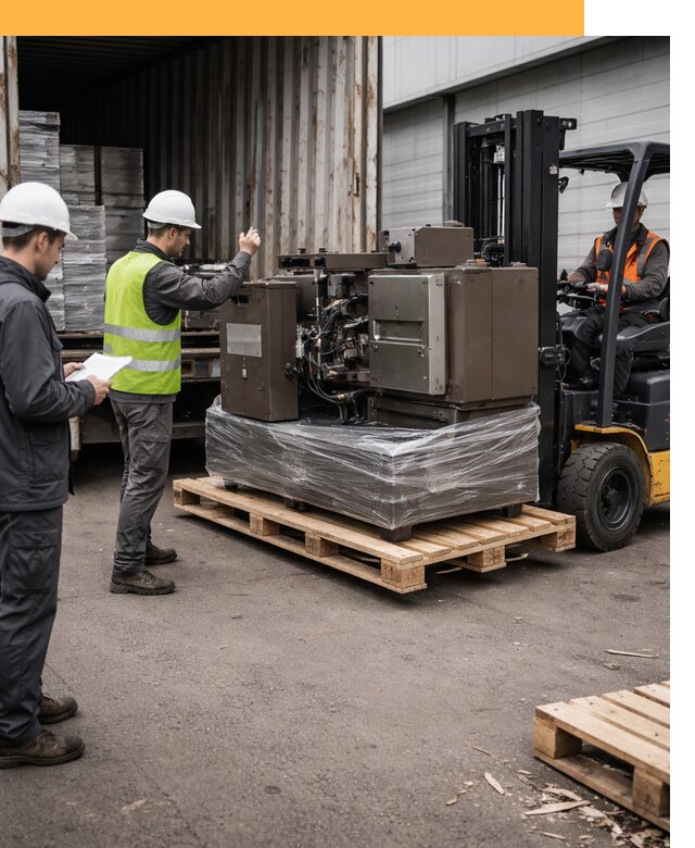 Доставка промышленного оборудования из Европы от 46868