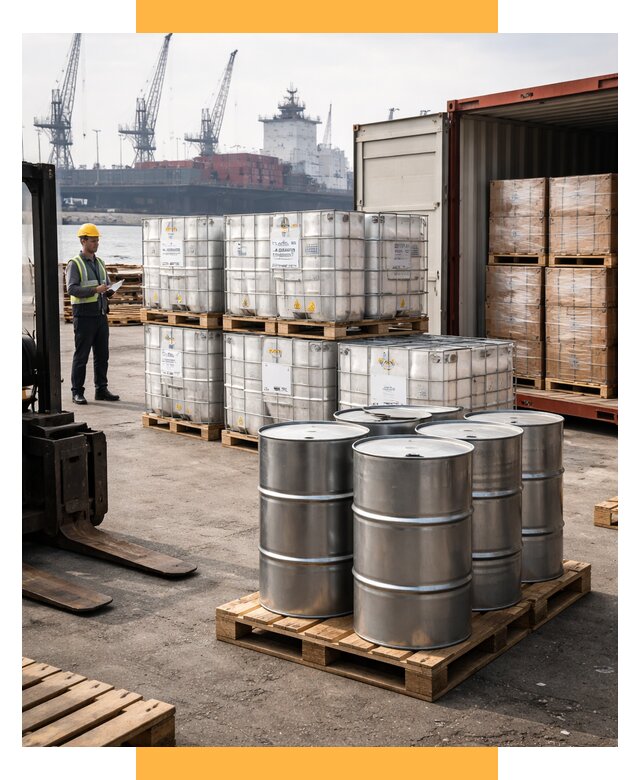 Доставка химического сырья из Индии от 260375 р. | СетСервис-Лсс