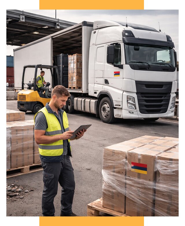 Автоперевозки из Армении от 98943 р. — услуги СетСервис-Лсс