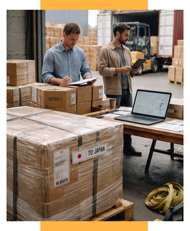 Доставка грузов в Японию от 26038 р., логистика СетСервис-Лсс