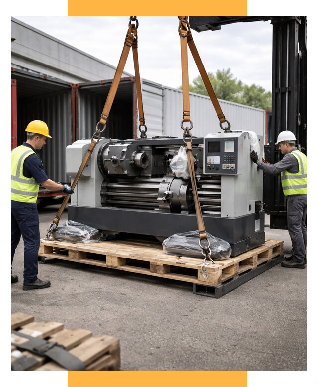 Перевозка станков и таможня от 62490 р. | СетСервис-Лсс логистика