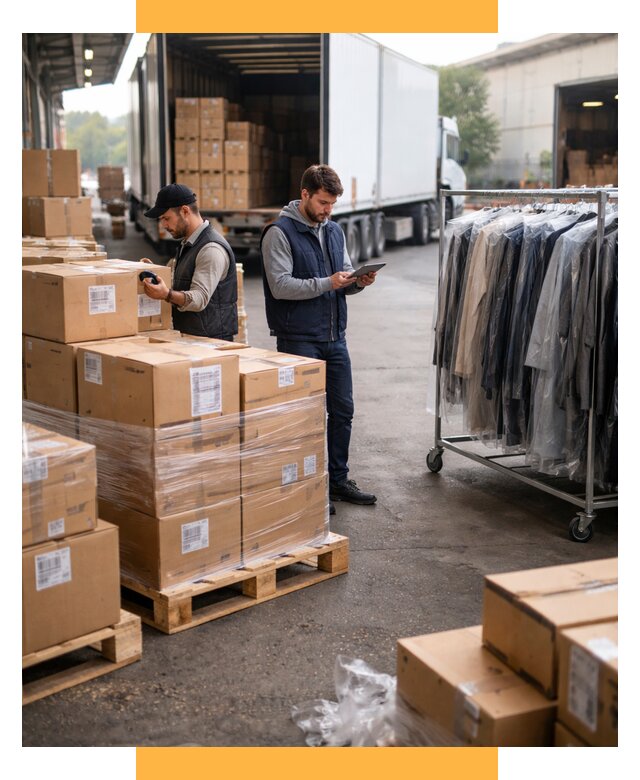 Перевозка и доставка одежды из Китая от 7811 р., СетСервис-Лсс