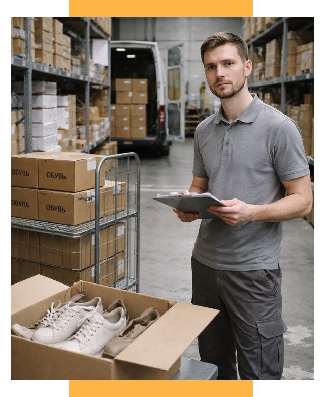 Доставка обуви из Китая и Турции от 4687 р. СетСервис-Лсс