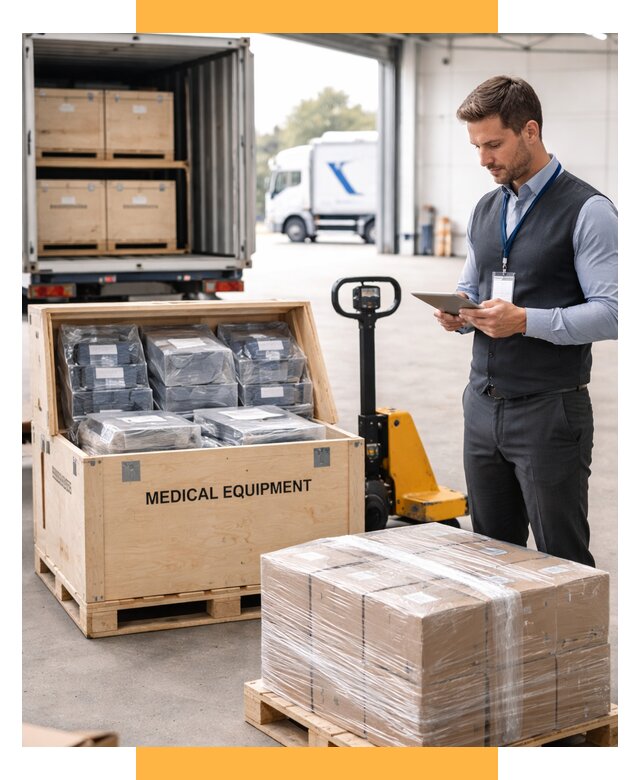 Перевозка медицинского оборудования от 15623 р. в СетСервис-Лсс