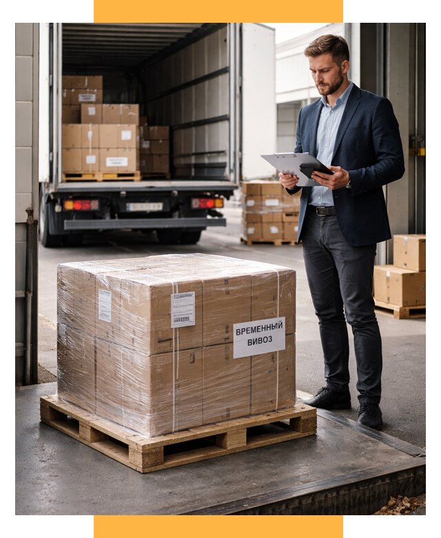 Временный вывоз товаров под ключ от 8332 р. | СетСервис-Лсс
