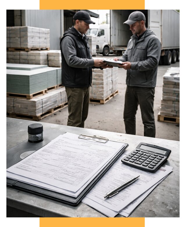 Таможенное оформление стройматериалов от 8853 р. | СетСервис-Лсс